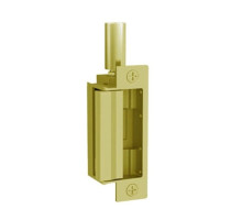 Folger Adam 742-75-12D-606 Fail Secure Fire Rated Electric Strike in Satin Brass