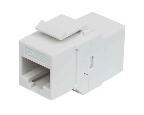 Intellinet 505147 Cat6 Inline Coupler, Keystone Type