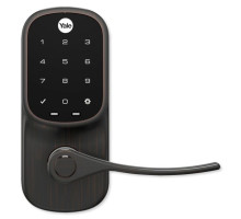 Yale YRL226-ZW2-0BP Z-Wave Plus Assure Touchscreen Keypad Lever Lock, Oil Rubbed Bronze