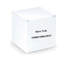 Wire Trak FA0001400LPKITI Raceway Kit, Low Profile Packaged Kit, Ivory