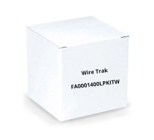 Wire Trak FA0001400LPKITW Raceway Kit, Low Profile Packaged Kit, White