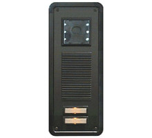 Alpha TTV2B 2 Button Video Panel-Brown-Flush