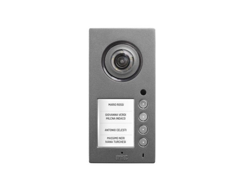 Urmet 1784-3 Video Vandal Resistant Entry Panel, Mikra Plus, with Colour Display Up to 4 Users, 2 Voice System