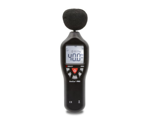 Triplett 3550-NIST 3550 Sound Level Meter with Certificate of Traceability to N.I.S.T.