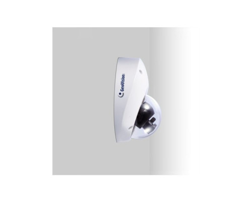 Geovision 84-MFD3401-5F1U 3 Megapixel H.264 WDR Pro Mini Fixed Dome Camera, 3.8mm Lens