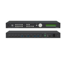 Kramer VS-44DT-110V 4x4 4K60 4:2:0 HDMI/HDBaseT Extended–Reach PoE Matrix Switcher