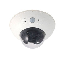 Mobotix MX-D15Di-Sec-DNight-D43N43-FIX-6MP-F1.8 Dual Dome IP Camera