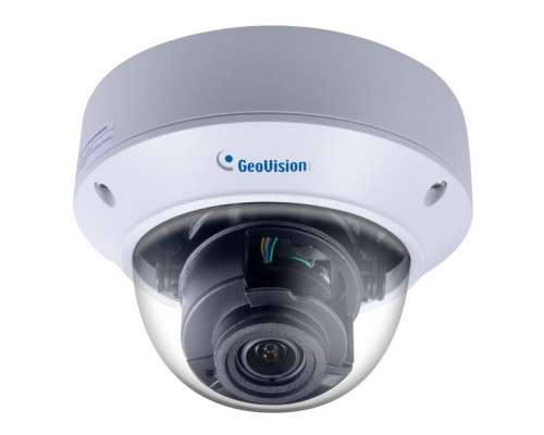 Geovision 84-AVD270W-0010 GV-AVD2700 2 Megapixel Network IR Outdoor Dome Camera, 2.8-12mm Lens