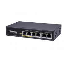 Vivotek AW-FET-060C-065 Unmanaged 4xFE PoE + 2xFE Switch