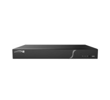 Speco N16NRM24TB 4K H.265 NVR with Smart Analytics 16 Channel with 16 Built-In PoE Ports, 24TB