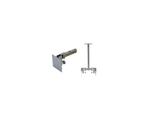 VMP LCD-CM2 Dual Small Flat Panel Ceiling Mount Adapter, Silver