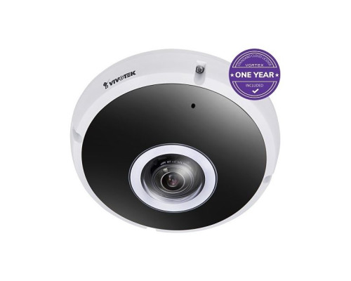 Vivotek FE931-EHV-1Y 12 Megapixel Network Outdoor 360 Security Camera with & 180 Security Camera with 1.22 mm Lens