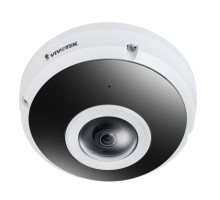 Vivotek FE9380-HV 5 Megapixel Outdoor Network IR Fisheye Camera, 1.16mm Lens