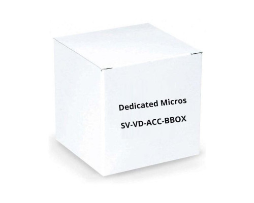 Dedicated Micros SV-VD-ACC-BBOX Backbox for SmartVu Vandal Dome Camera