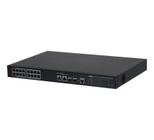 Dahua DH-PFS4218-16ET2GF-240 16-port PoE 2.0 Managed Ethernet Switch