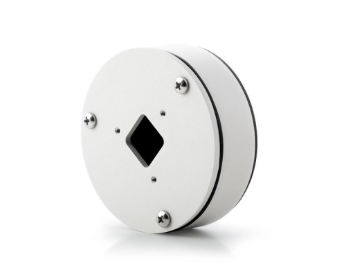 Arecont Vision MCB-JBA-W Round Junction Box for Contera Micro Bullet IP Megapixel Cameras, White