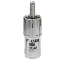 ICM Corp DB6RCAU RG6 Double Bubble RCA Connector