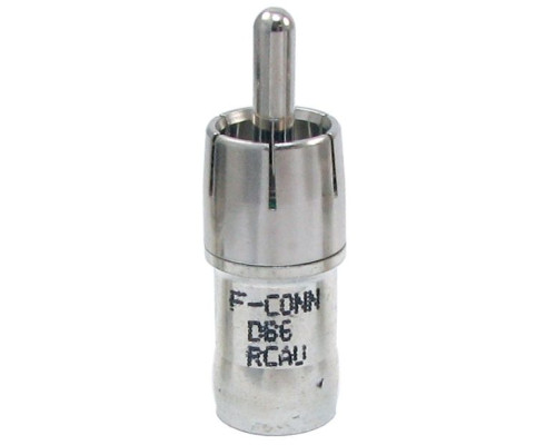 ICM Corp DB6RCAU RG6 Double Bubble RCA Connector