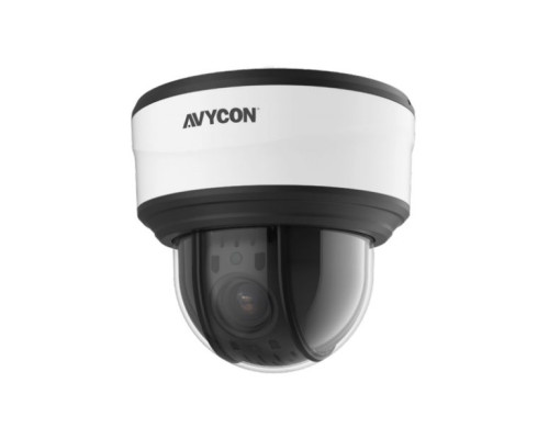 Avycon AVC-NPTZ21X12L 2 Megapixel Outdoor IR Mini PTZ Dome Network Camera, 12x Optical Zoom