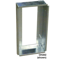 Alpha OH204 4 Gang Flush Housing Steel