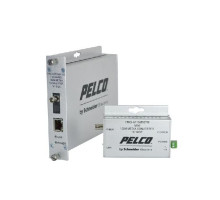 Pelco FMCI-AF1MM1ST 1 Channel Multi-Mode Fiber Media Converter-A, ST Connector