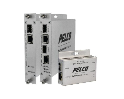 Pelco FMCI-PF1 Single Channel 10/100 Mbps IP Media Converter, Standard Size