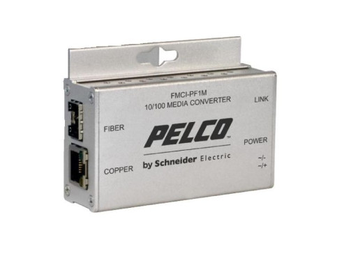 Pelco FMCI-PF1M Single Channel 10/100 Mbps IP Media Converter, Mini Size