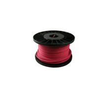 Security Dynamics FPLR-162000S 16/2 Solid BC Shielded Wooden Reel, 1000 Feet, Red