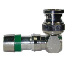 ICM Corp FSBNC6URA RG6 Universal Rt. Angle BNC Connector