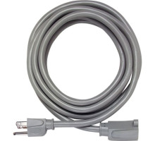 Linear GEC1410 15A 14AWG Extension Cord, 10 Feet, Grey