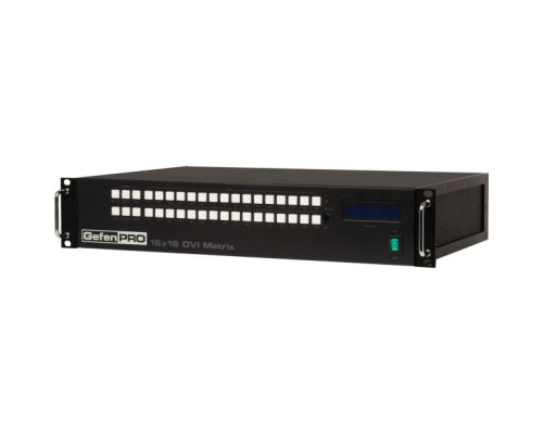 Linear GEF-DVI-16416-PB 16x16 DVI Matrix with Front Panel Push Button Control