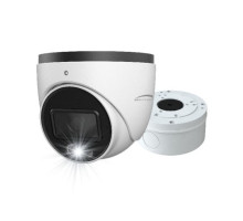 Speco H2LT1 2 Megapixel HD-TVI Turret Camera with White Light Intensifier® and Junction Box 2.8mm Lens