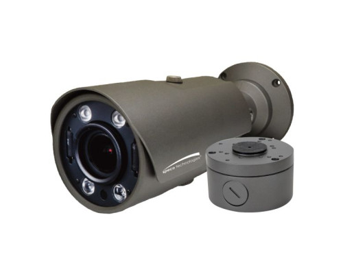 Speco H4FB2M 4 Megapixel HD-TVI Outdoor Bullet Camera with 2.7-12mm Lens