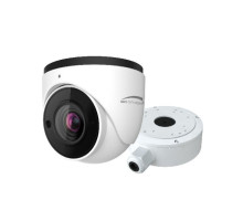 Speco H8T7M 8 Megapixel (4K) HD-TVI IR Motorized Turret Camera with Junction Box 2.8-12mm Lens