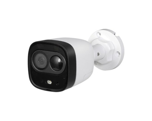 ENS HCC2I50D-IRPV 5MP HDCVI Active Deterrence Indoor/Outdoor IR Bullet Camera, 2.8mm Lens