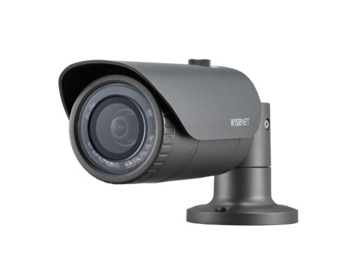 Hanwha Vision HCO-7030RA 2560 x 1440 QHD Analog IR Outdoor Bullet Camera, 6mm Lens