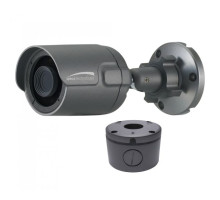 Speco HiB68 2 Megapixel HD-TVI Outdoor Bullet Camera with Junction Box, 3.6mm Lens, Dark Gray