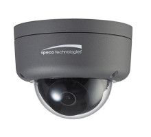 Speco HiD8 2 Megapixel Day/Night Outdoor HD-TVI Dome Camera, 3.6mm Lens, Dark Grey