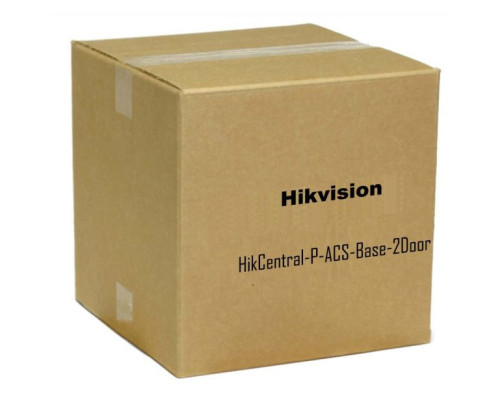 Hikvision HikCentral-P-ACS-Base-2Door HikCentral management software, access control system base license with 2 door manageability, compatible with HikCentral v1.2+, add-on doors sold separately