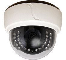 Speco HLED31D7W 650TVL Analog Color Indoor IR Dome Camera, 3.6mm Lens