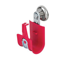 Platinum Tools HPH16MH-10R 1' Side Mount Magnet HPH J-Hook, Size 16, Red, Box of 10