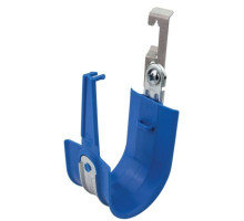 Platinum Tools HPH16W-25BL 1' Batwing Clip HPH J-Hook, Blue, Size 16 25/Box