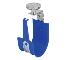 Platinum Tools HPH32MV-10BL 2' Top Mount Magnet HPH J-Hook, Blue, Box of 10