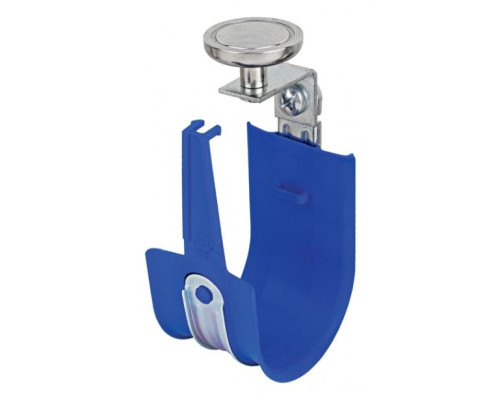 Platinum Tools HPH32MV-10BL 2' Top Mount Magnet HPH J-Hook, Blue, Box of 10