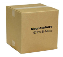 Magnasphere HSS-L2C-101-A-Nickel ANSI Cut-Out Recessed Single Alarm Contact, Closed Loop, with Closed Loop Tamper Circuit, Nickel Coated