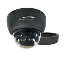 Speco HT5940TMB 2MP HD-TVI IR Dome Camera with 2.8-12mm Lens, Included Junction Box, Dark Black, TAA