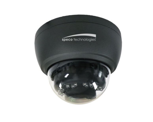 Speco HT7246T2 2 Megapixel HD-TVI Intensifier Dome Camera with 2.8-12mm Lens