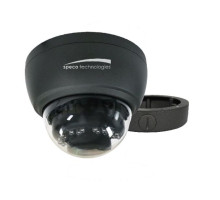 Speco HT7250TM 2 Megapixel HD-TVI Intensifier Dome Camera with Included Junction Box 5-50mm Lens, Dark Gray Housing