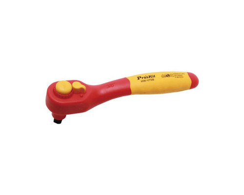 Eclipse Tools HW-V708 VDE 1000V Insulated 3/8 in. Drive Reverse Ratchet Handle