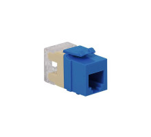 ICC IC1076F0BL HD RJ-11 Keystone Jack, Blue